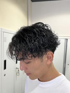 平山 明樹】メンズ似合わせカット＋波巻きスパイラルパーマ - STYLE 茅ヶ崎 smart salon掲載