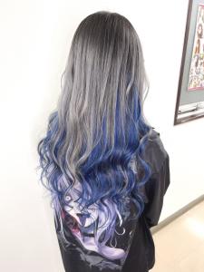 シルバー×ブルー - Bulansis Hair掲載