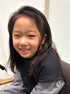 キッズヘア　うる艶　ロングヘアー　キッズカット　ダークカラー - Ai WilL掲載