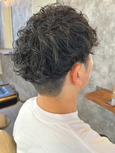 メンズカット　メンズパーマ　ツーブロック　スパイラルパーマ - Glimpse 大濠店掲載