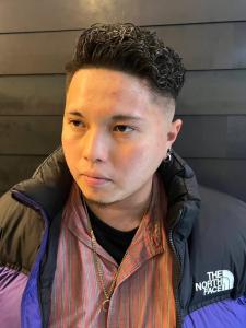 アップバング　フェードカット　束感　ツイスパ　爽やか　短髪 - THIS IS BARBER 2nd掲載