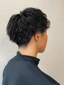 ツイストスパイラルパーマ　マッシュショート　束感　爽やか - THIS IS BARBER 2nd掲載