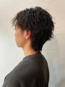 ツイストスパイラルパーマ　束感　爽やか　黒髪　メンズショート - THIS IS BARBER 2nd掲載