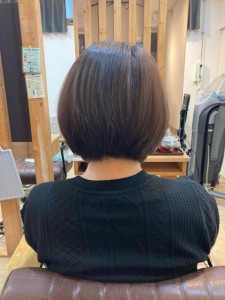 お客様髪質改善データ　直毛を丸みのあるデザインに - Grand × AtlierDonguri掲載
