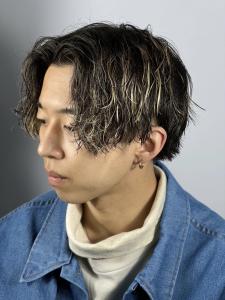 ツイストスパイラルパーマ×メッシュ - ヒロ銀座 大阪本店掲載