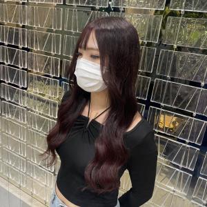 暗めレッドブラウングラデーション - Lanisis Hair掲載