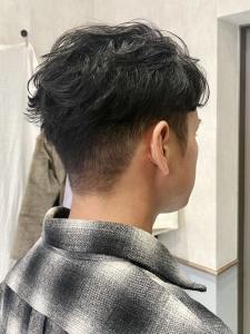 【ヘアジュレドゥ 花井】メンズナチュラルパーマスタイル - hair jurer deux掲載