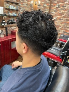 ツーブロ刈り上げオールバック - 2ND 髪 Chos 南浦和店掲載