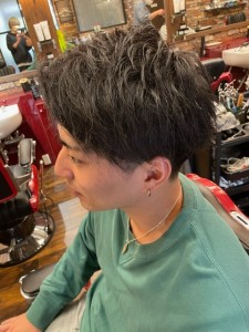 ツーブロ×アップバング - 2ND 髪 Chos 南浦和店掲載