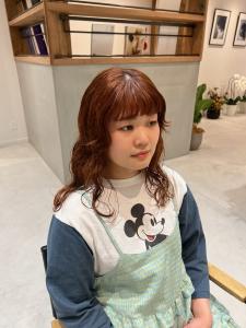 コーラルカラー×パーマ - CYAN.矢場町店掲載