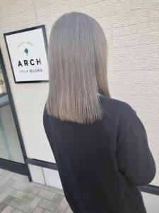 【ARCH 竹田】ホワイトシルバー - ARCH ブランチ岡山北長瀬掲載