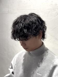 【曽我尾真生】波巻きスパイラル/メンズパーマ/マッシュウルフ - gao produced by revo掲載
