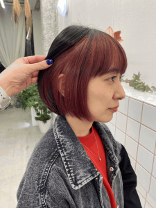 《花屋併設》インナーカラー  - re’ll*花屋併設の美容院*掲載