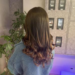 ブラウングラデーション - Lanisis Hair掲載