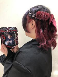 編み込み冠風ハーフアップ - Fave掲載