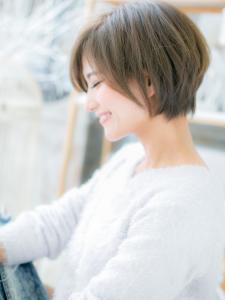 くすみカラーアシンメトリー小顔前下がりボブ　ヘルシースタイル - mod's hair【モッズヘア】越谷/越谷西口店掲載