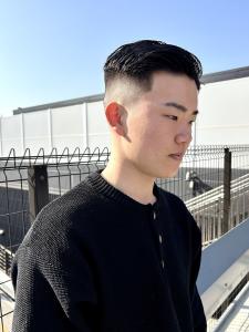 サイドパート×スキンフェード - NYNY 三宮駅前店掲載