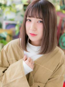 透明感☆前下がりツヤストレート　シルキーベージュ - COVER HAIR & SPA bliss 浦和西口店【カバー ヘア アンド スパ ブリス】掲載