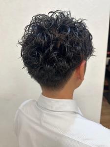 メンズマッシュパーマ　ツイストスパイラル　ビジネススタイル - MENS SALON RUGGED 大野城店掲載
