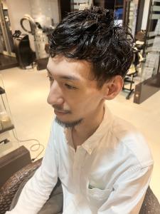 癖を活かしたツーブロックショート - Laraca掲載