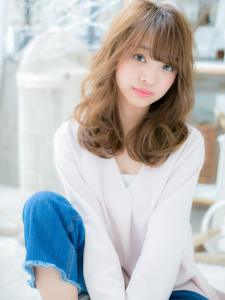 アシンメトリー美人波巻きエアリーロング　ことりベージュ - mod's hair 越谷西口店【モッズヘア】掲載