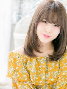 ツヤ髪☆小顔ナチュラルストレート　アースカラー - mod's hair【モッズヘア】越谷/越谷西口店掲載