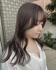 顔周りおくれ毛カット＋ラヘンダーベージュ - Soleil【表参道】掲載