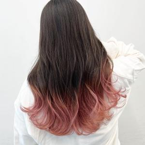 流行りの裾カラーーーー - Ease by amble luxe 北千住掲載