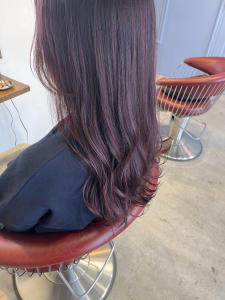 ピンクパープルカラー - Lourdes hair design掲載