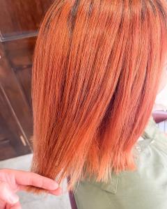 ブリーチカラー×オレンジ - Lourdes hair design掲載