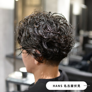 ”ツーブロック×マッシュ”メンズパーマスタイル - HANS 名古屋 伏見掲載