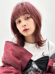 【La fith】レッドカシス×ウルフ - La fith hair lino 三宮店掲載