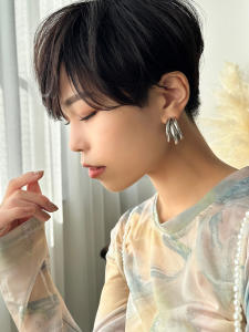 【La fith】ハンサムショート×シアーブラック - La fith hair lino 三宮店掲載