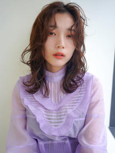 【La fith】 ピンクブラウン×くびれミディ×プリカール - La fith hair lino 三宮店掲載