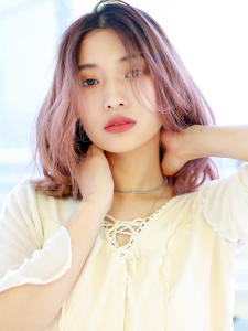 【La fith】シアーピンク×Aラインボブ - La fith hair lino 三宮店掲載