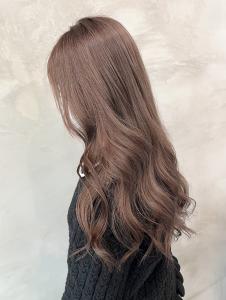シルキーピンク × ベージュ　(1bleach) OIKAW - ペスカ 長町南店掲載