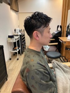 お客様髪質改善データ887（メンズパーマ） - Grand × AtlierDonguri掲載