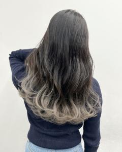 グラデーションカラー　シルバー - amble luxe 中野掲載