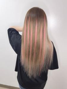 エクステピンクハイライト！ - Bulansis Hair掲載