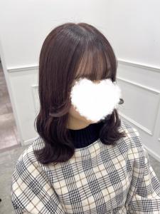 ブリーチなし＊深みワインレッド＊新井 - Lilme掲載