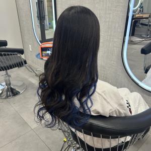 青のインナーエクステ♪ - Lanisis Hair掲載
