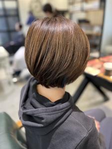 ブラウンベージュ/ショート/30代40代/大橋 - SOHO hair & botanical 大橋店掲載