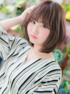 大人かわいい♪小顔ひし形レイヤーボブ　グレーベージュ - COVER HAIR & SPA bliss 浦和西口店【カバー ヘア アンド スパ ブリス】掲載