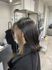 インナーミルクティーベージュロングレイヤー所沢飯能 - agir hair 所沢 【アジールヘア】 所沢プロペ通り店掲載