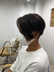 刈り上げハンサムショートセンターパート所沢新所沢 - agir hair 所沢 【アジールヘア】 所沢プロペ通り店掲載