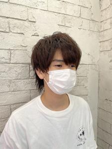 メンズツーブロックウルフショート10代20代30代所沢 - agir hair 所沢 【アジールヘア】 所沢プロペ通り店掲載