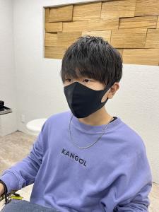 メンズツーブロックマッシュショート - agir hair 所沢 【アジールヘア】 所沢プロペ通り店掲載