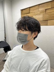 メンズスパイラルパーマ刈り上げショート所沢入間 - agir hair 所沢 【アジールヘア】 所沢プロペ通り店掲載