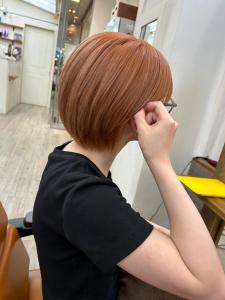艶髪ハイトーン髪質改善トリートメント丸みショート - number ulus 名駅店掲載