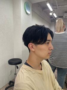 メンズ韓国風刈り上げセンターパート所沢新所沢 - agir hair 所沢 【アジールヘア】 所沢プロペ通り店掲載